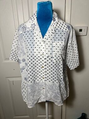 ALIX OF BOHEMIA Cotton Button Down Shirt Small